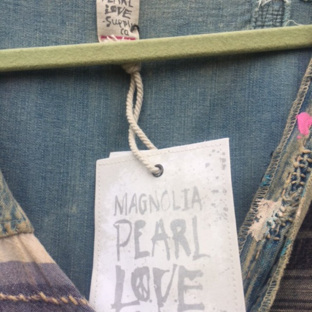 MAGNOLIA PEARL COTTON YARN DYED COVERUP - Picture 5 of 13